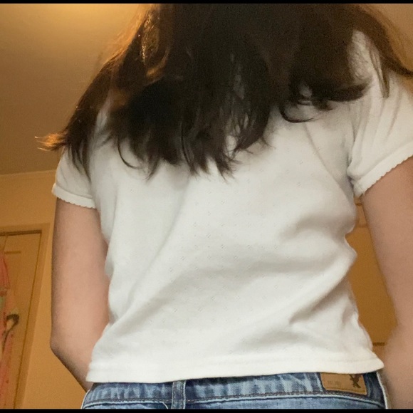 brandy white cute top - Picture 4 of 6